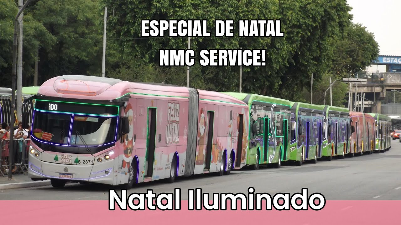 Especial de Natal | Confira os Ônibus Natalinos do Natal Iluminado de São Paulo