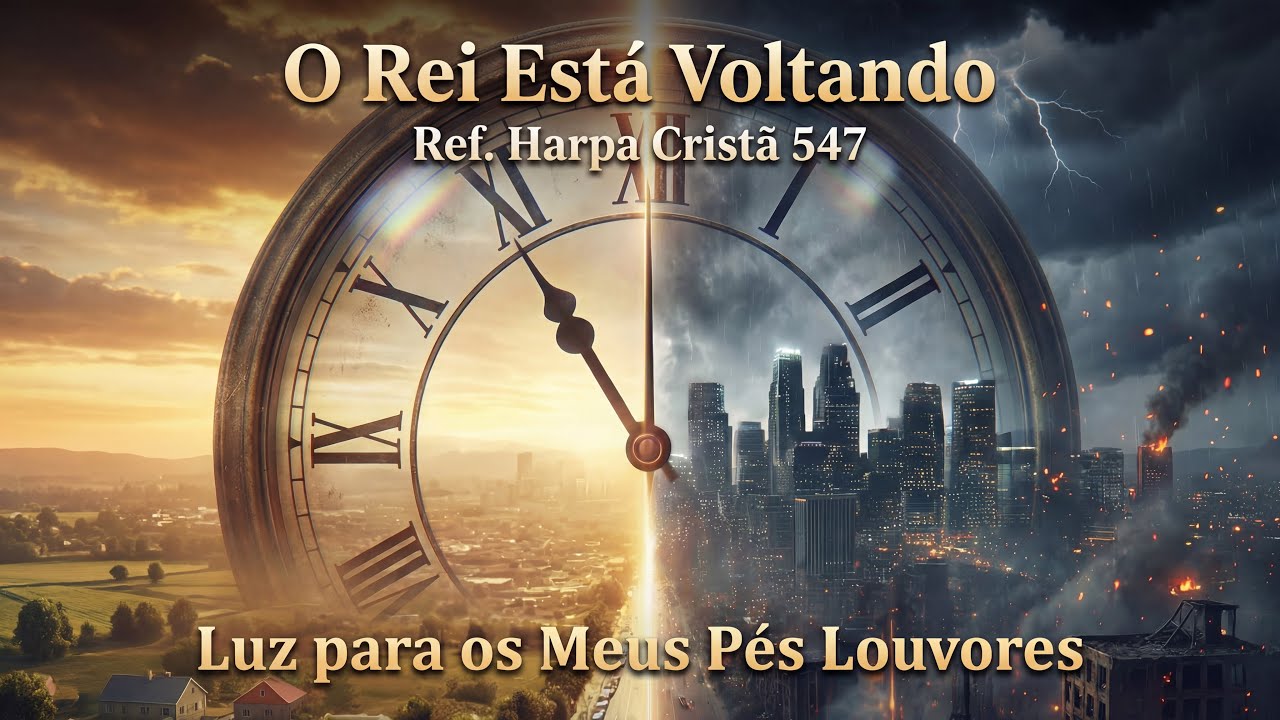 O Rei Está Voltando (Harpa Cristã 547) Country Gospel Americano | Luz para os Meus Pés Louvores