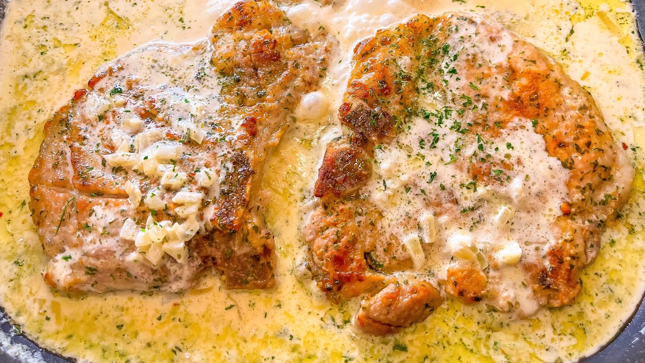 Это самые вкусные свиные отбивные, которые я когда-либо ел! Простой рецепт, ням-ням!