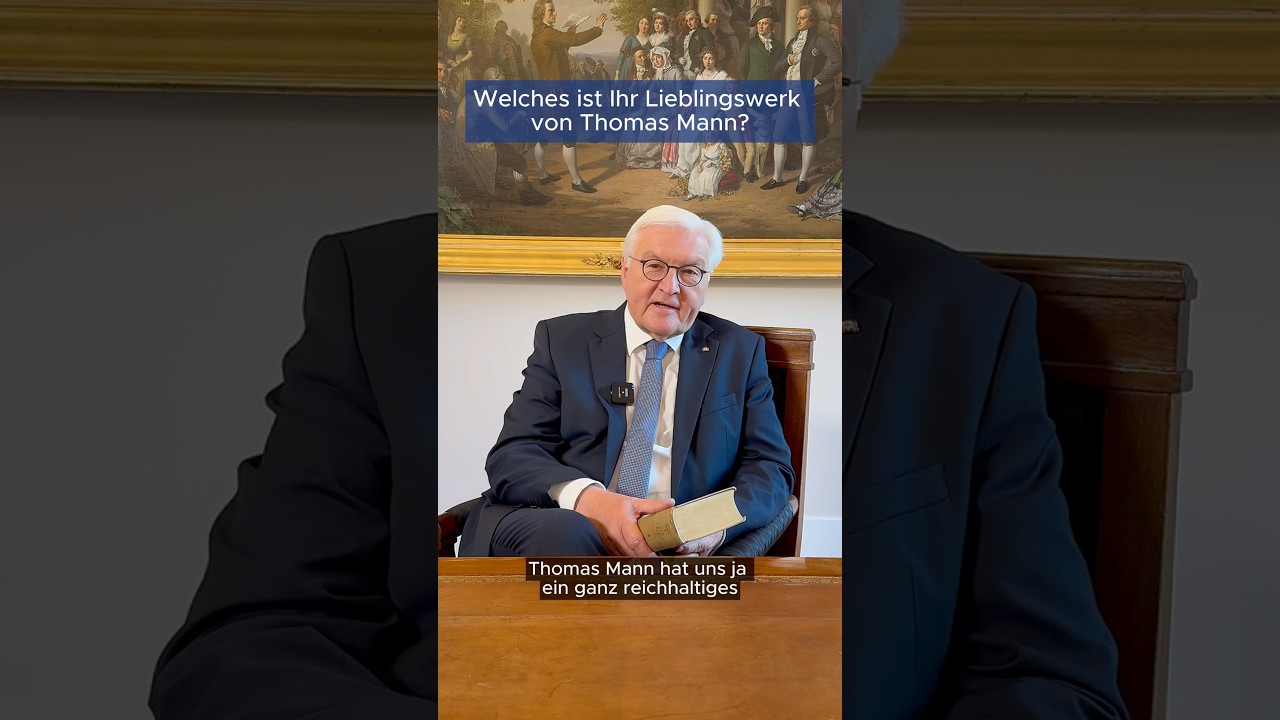150 Jahre Thomas Mann #bundespr&auml;sident #steinmeier