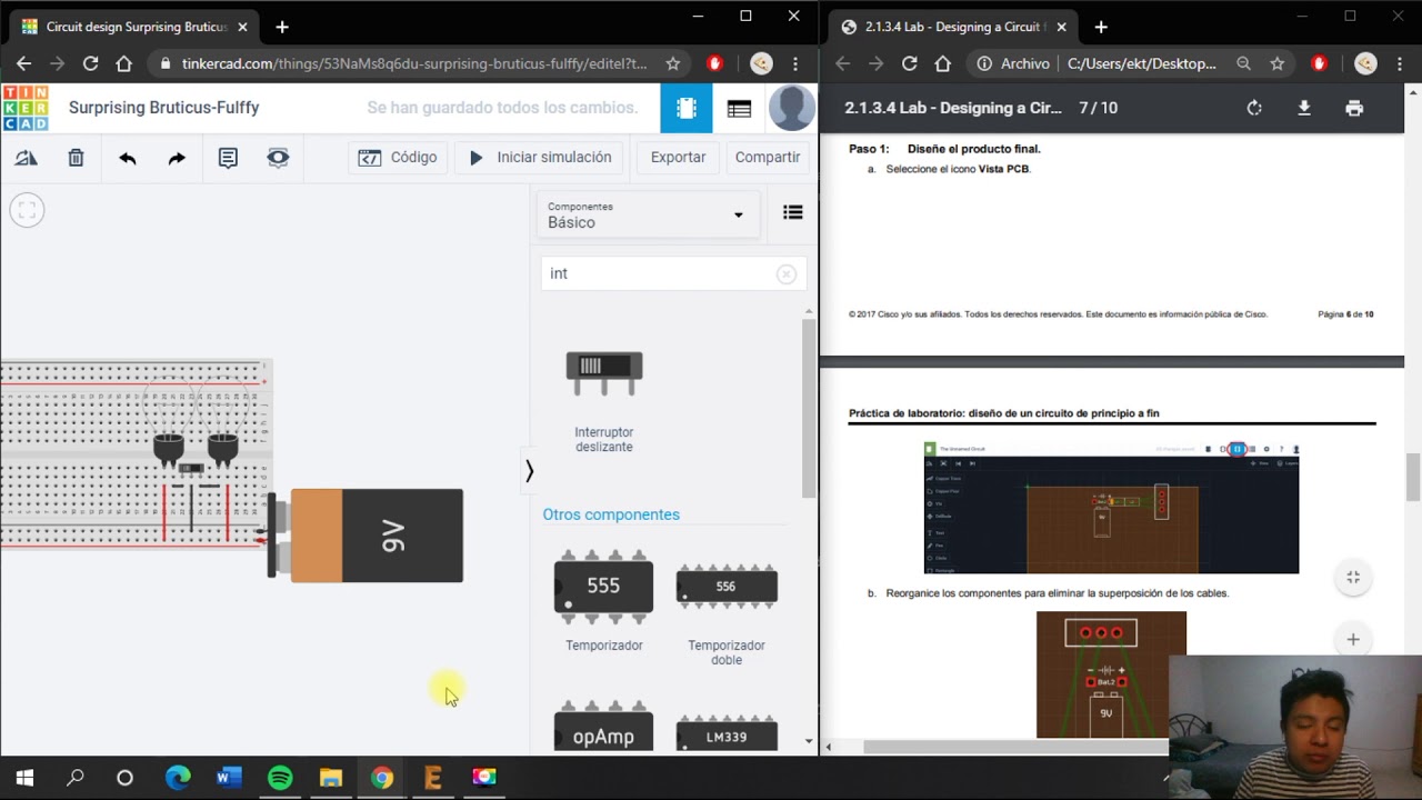 2.1.3.4 Lab - Designing a Circuit from Start to Finish