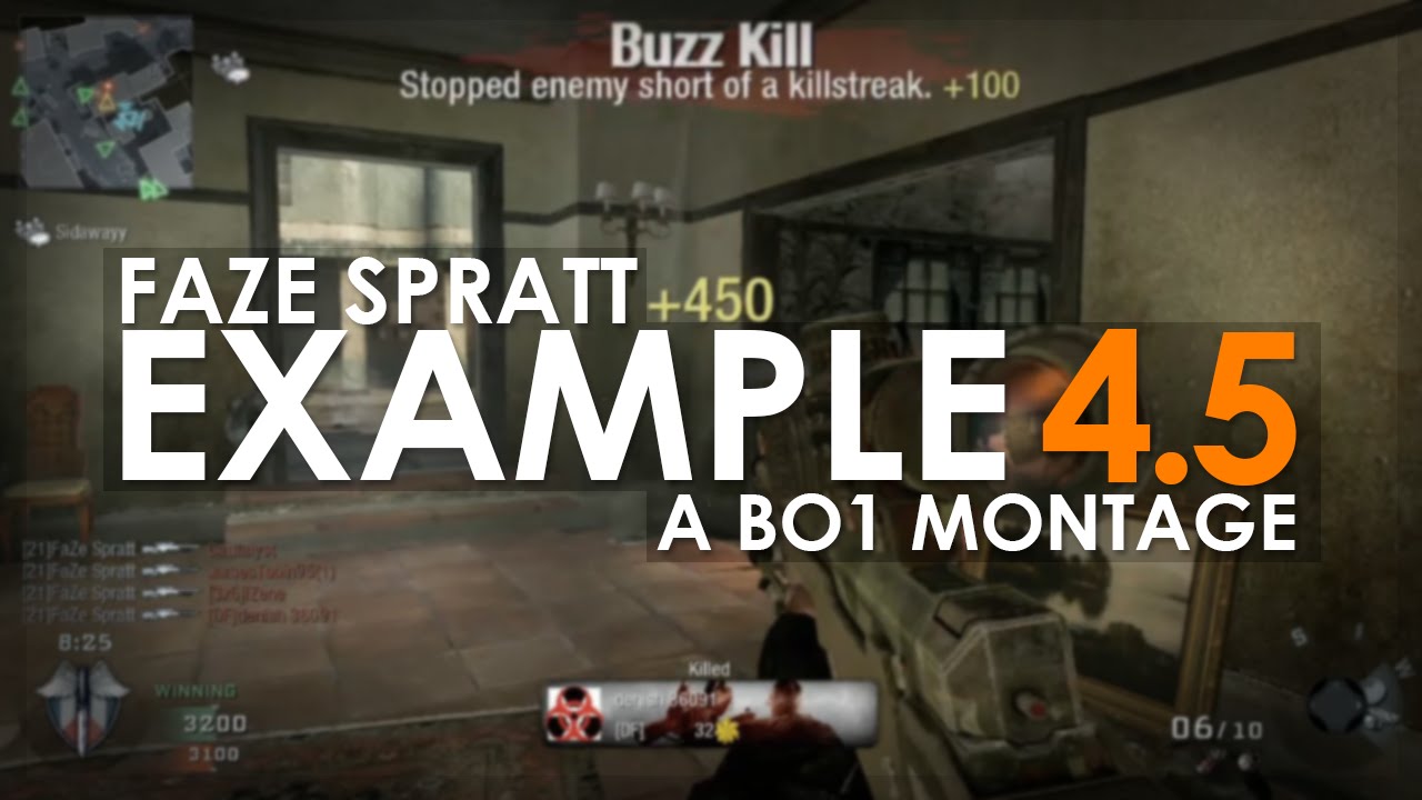 FaZe Spratt: Example 4.5 - A Montage Prelude
