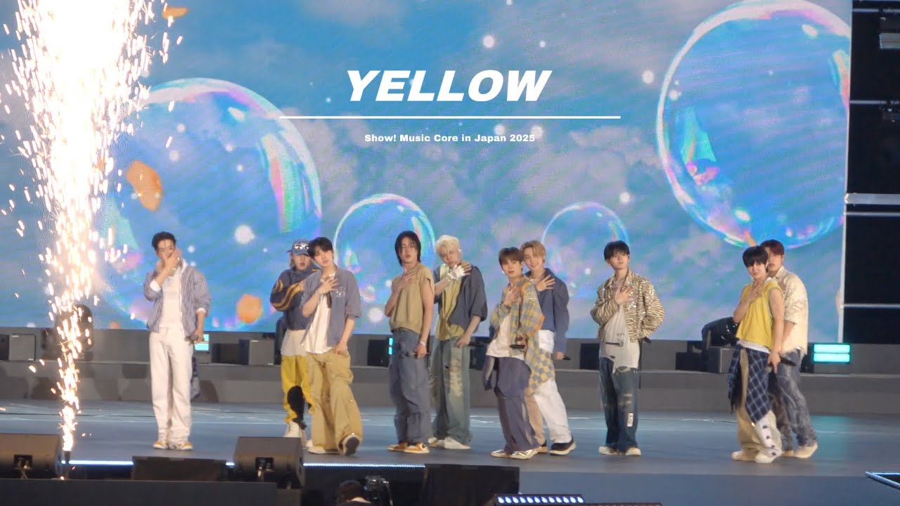 ［ 4K ］250705 Show! Music Core 2025 in Japan / TREASURE - YELLOW 직캠 Fancam