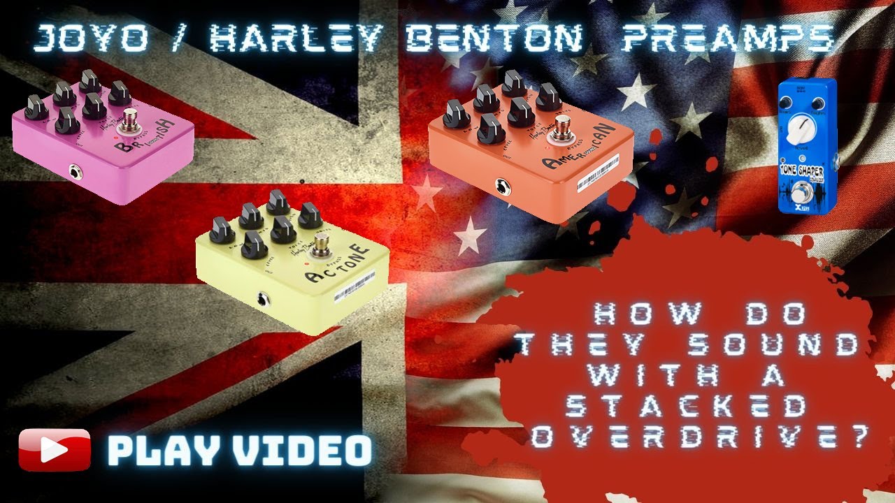 Harley Benton Joyo Preamps With Xvide Tone Shaper