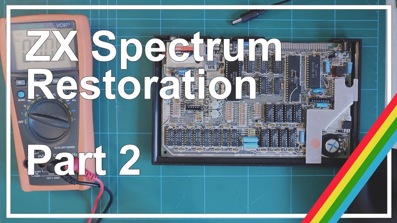 ZX Spectrum repair, restore and upgrade. Part 2