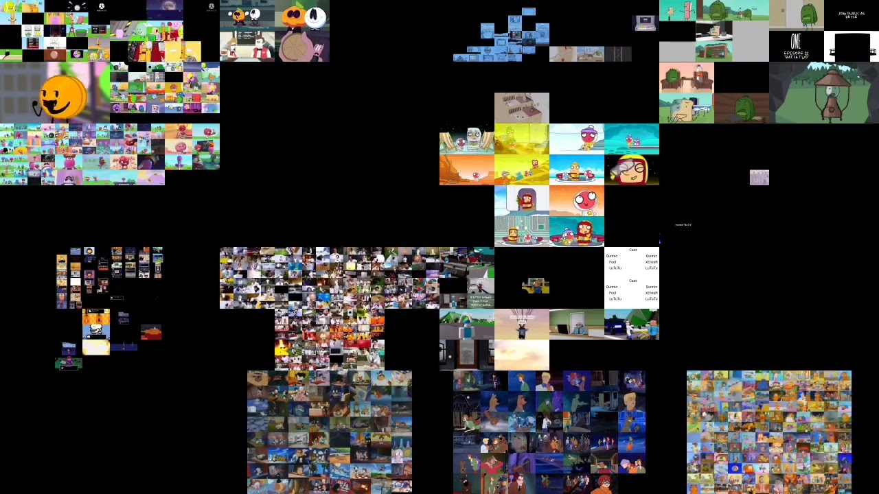 16 created AAO videos playing at once. #2 | 16 созданных видео ВС сразу. №2