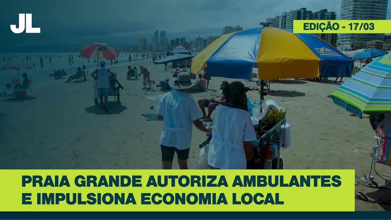 Praia Grande libera ambulantes e fortalece geração de renda | JCL