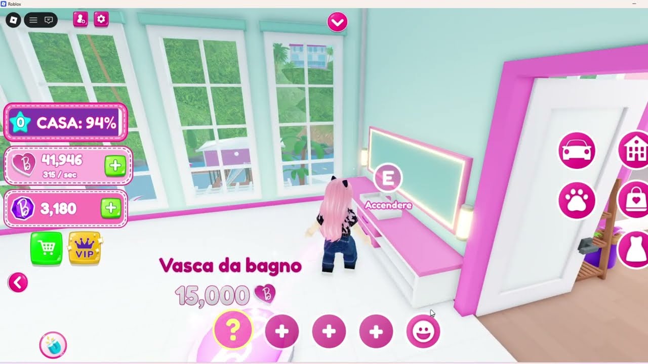 FINALMENTE HO FINITO LA CASA SULLA SPIAGGIA DI BARBIE! 🌊💖 Roblox Barbie Tycoon Completo!