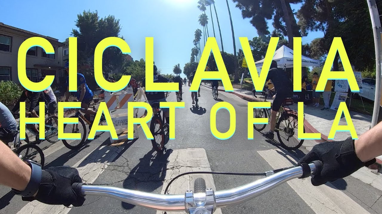 Riding Ciclavia - Heart of LA on a Dirtjumper (Full Ride)