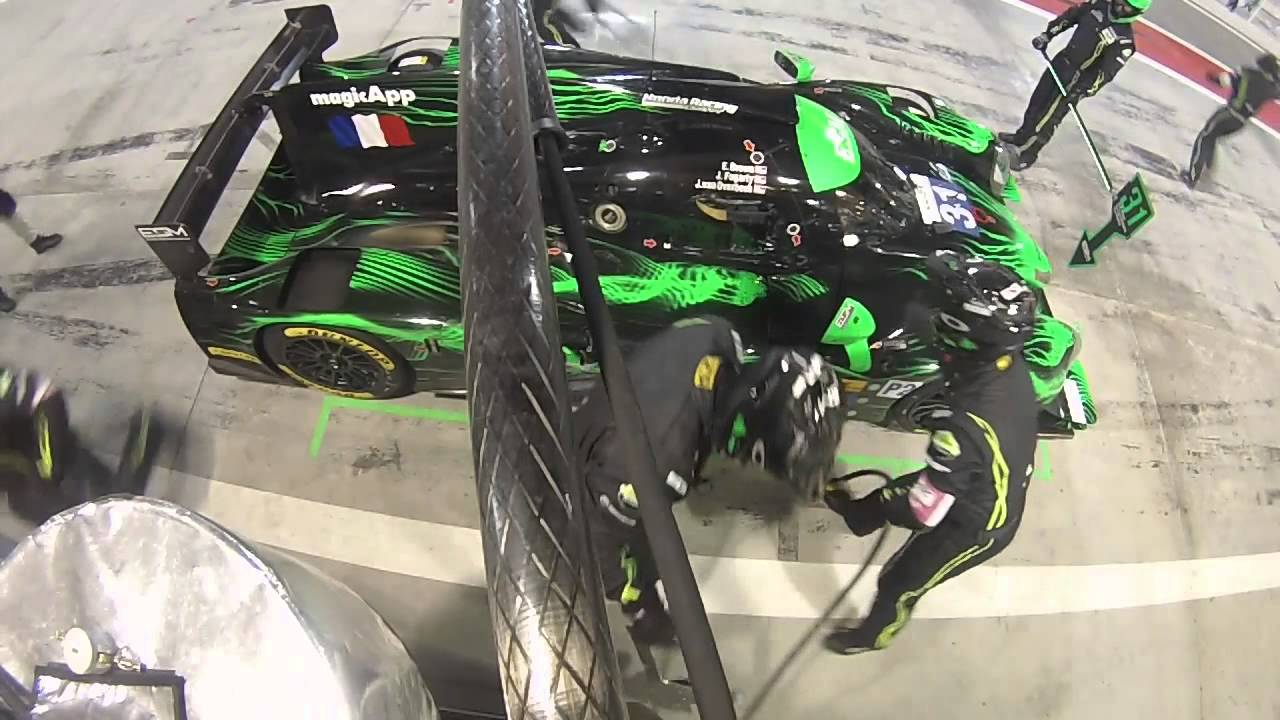 2015 WEC Bahrain Tequila Patron ESM Car #31 Pit Stops