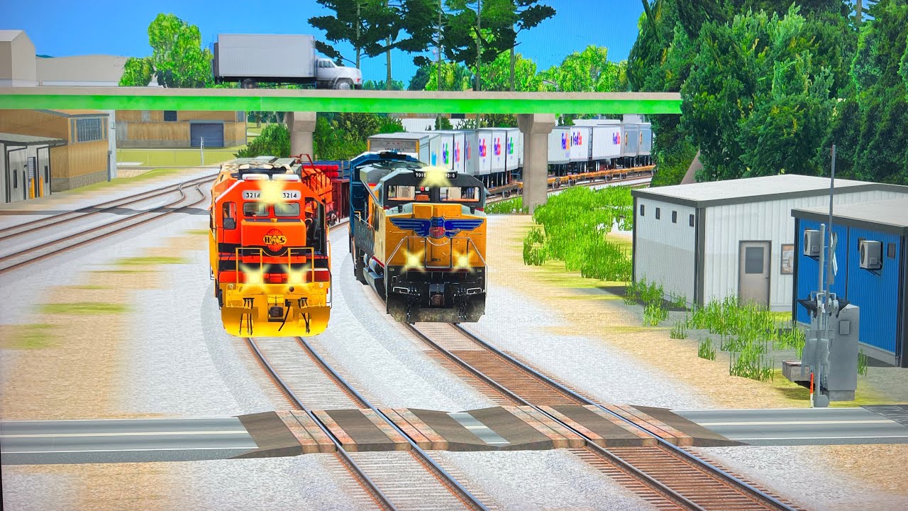 Run 8 V3 Railfanning | New Fitzgerald Sub | Almost Head On Collision | Part 14