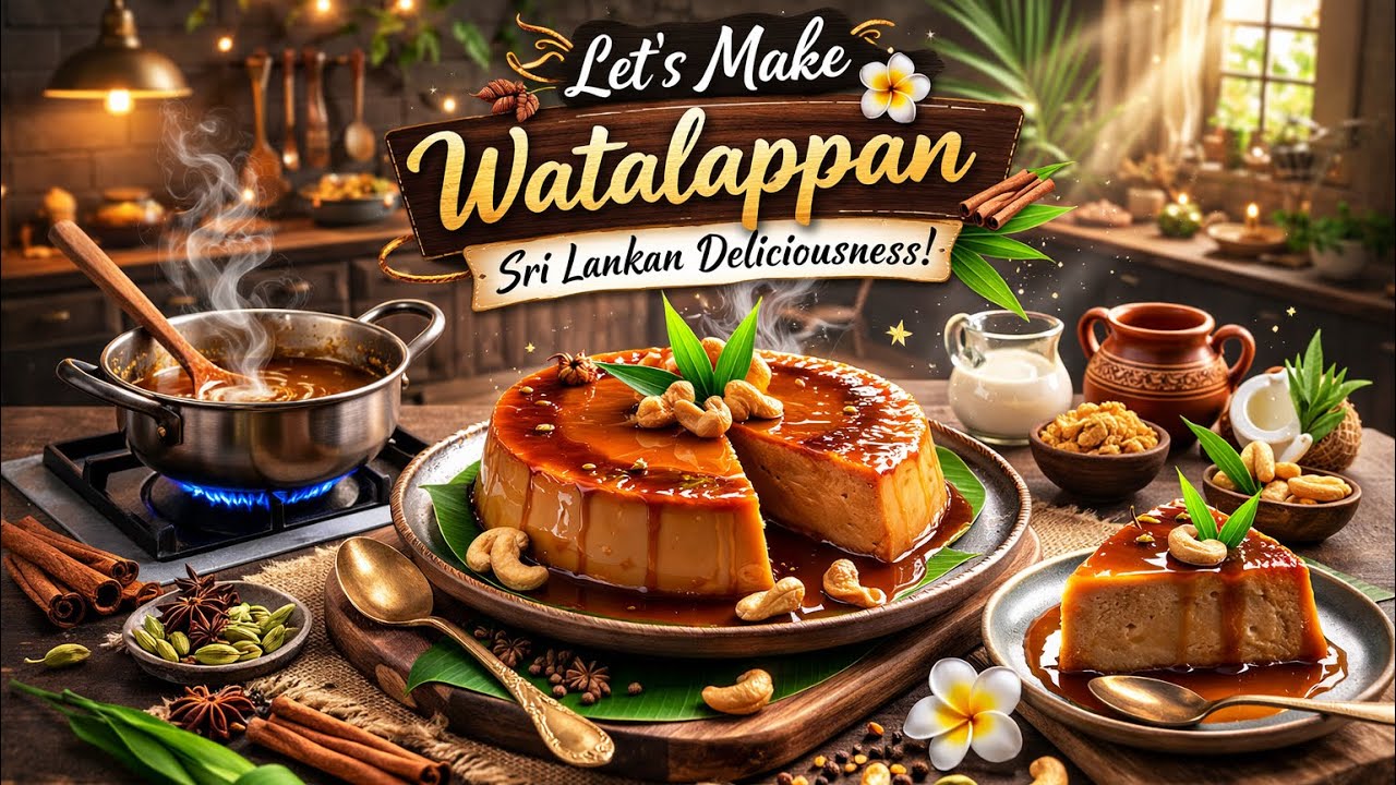 Have you tried Watalappan Before?? 🤔Let’s Make Watalappan 🤎 