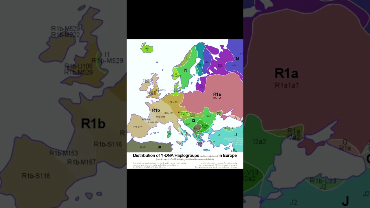 Modern Distribution of Nordic Haplogroup I1-M253