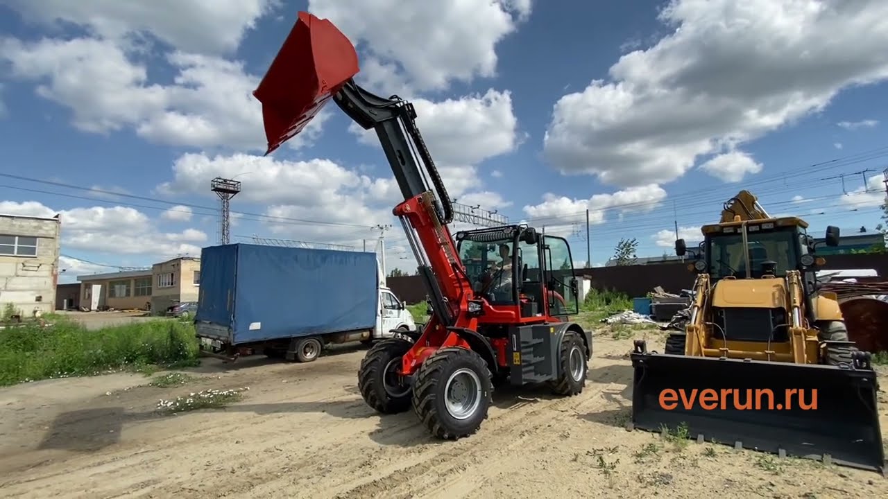 Телескопический фронтальный погрузчик EVERUN ER2500F