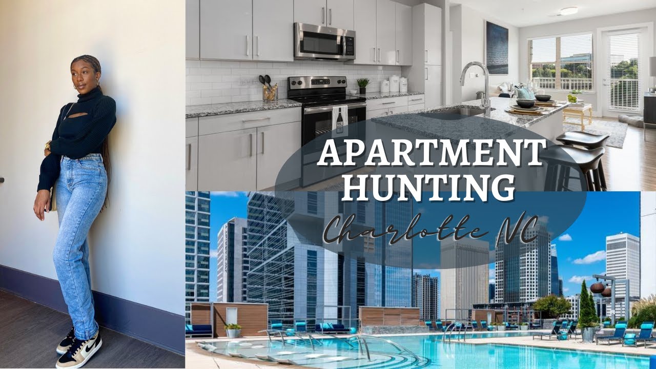 COME LUXURY APARTMENT HUNTING W/ ME!!  part 2 w/ prices | Charlotte NC
