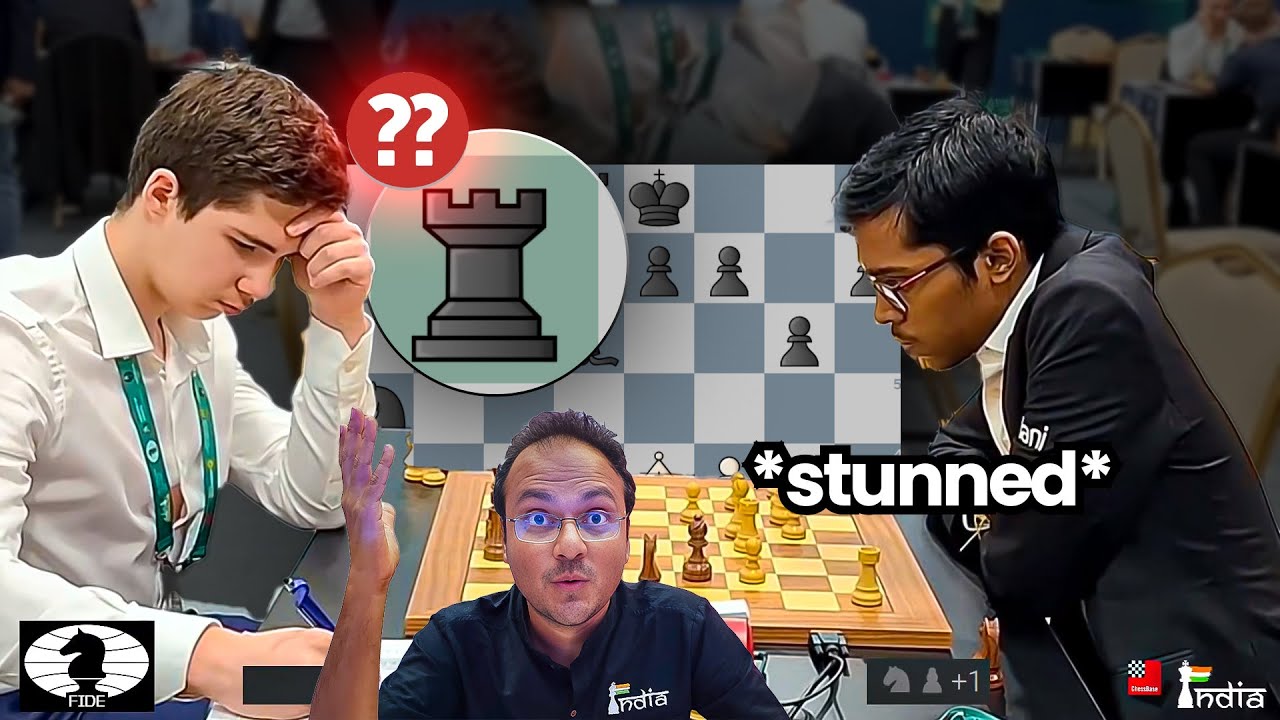 Praggnanandhaa is stunned as his 15-year-old opponent blunders | FIDE Grand Swiss 2025