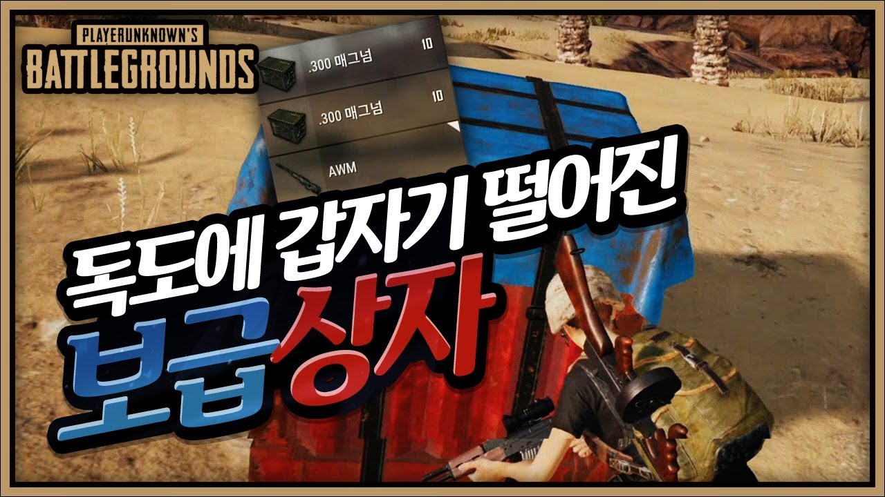 역시 독도는 우리땅 [소음기 + AWM] (솔로) | 배틀그라운드 군림보
