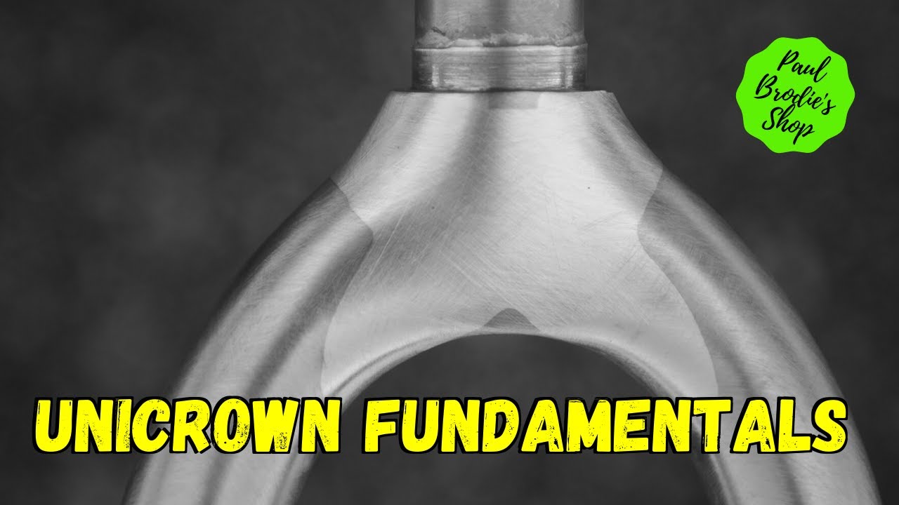 Brazing A Unicrown Fork with Paul Brodie - Framebuilding 101