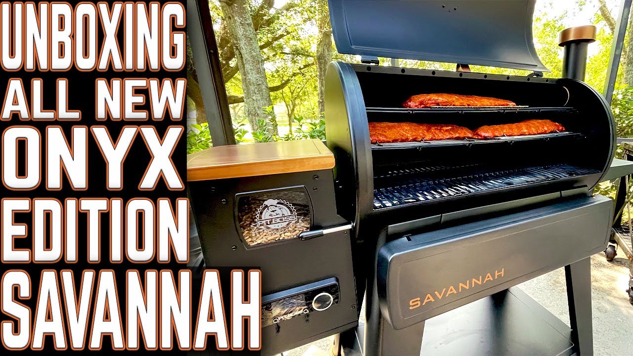 РАСПАКОВКА НОВОГО ГРИЛЬ-ПЕЛЛЕТА PIT BOSS ONYX EDITION SAVANNAH! ПЕРВЫЕ ВПЕЧАТЛЕНИЯ