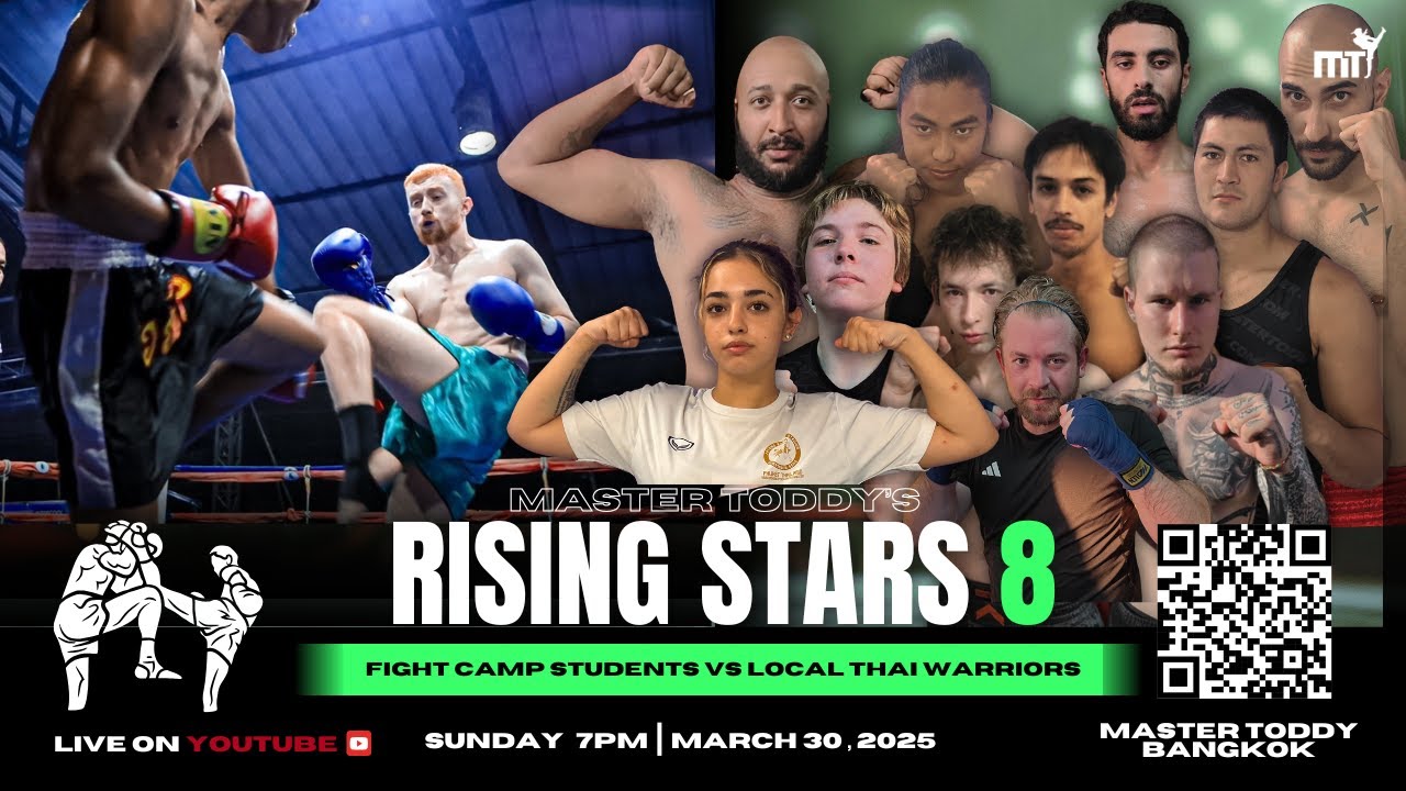 Rising Stars 8: Live Muay Thai Fights