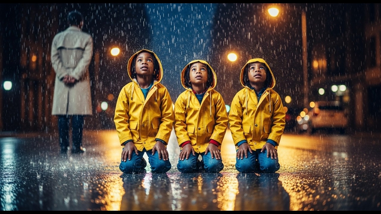 Un riche se moque de son ex pauvre à une fête; ses trois fils triplés le laissent sans aucune voix