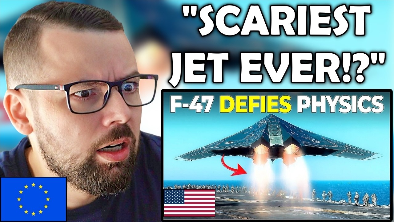 European Reacts to The US Miltary's SCARIEST Fighter Jet, The F-47!