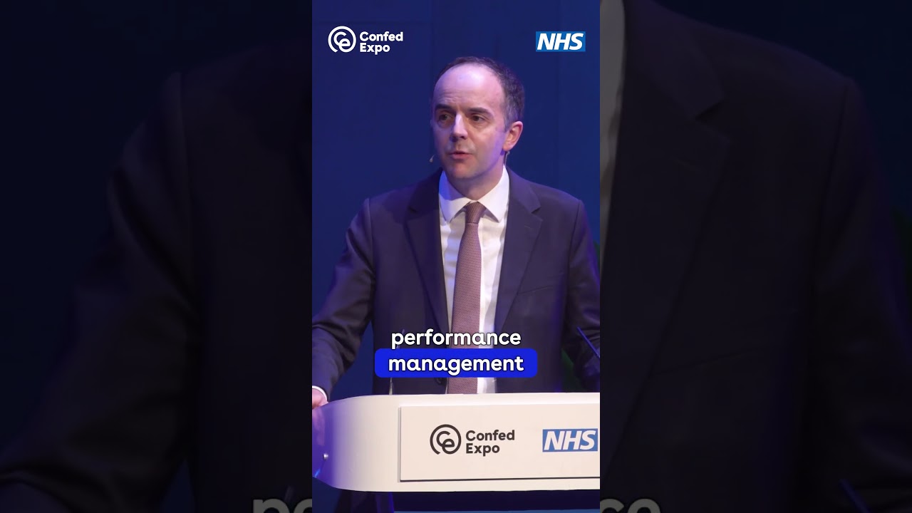 Министр здравоохранения Джеймс Мюррей выступил на конференции NHS ConfedExpo 2026.