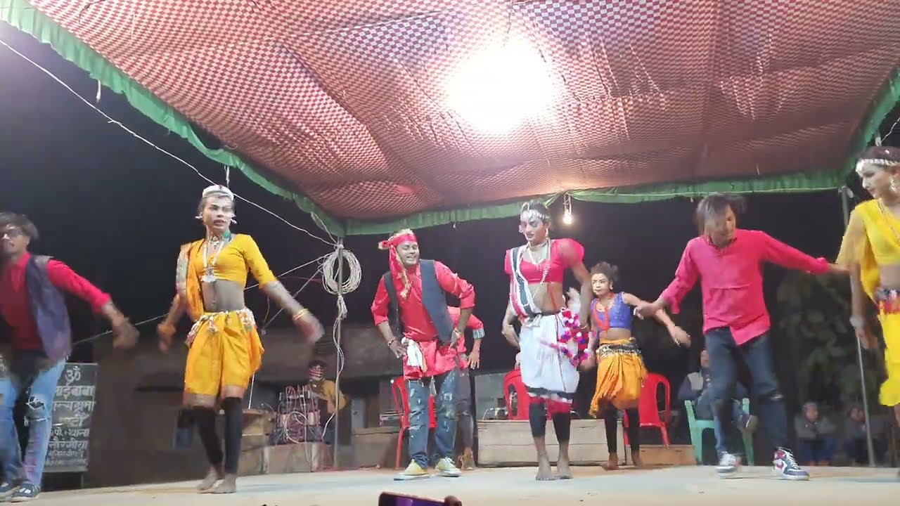Nepali Maghi Program | Sunil Chaudhary Nach Program, Naurangiya