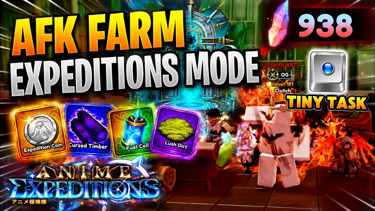 AFK/Macro EXPEDITIONS MODE Method in Anime Expeditions