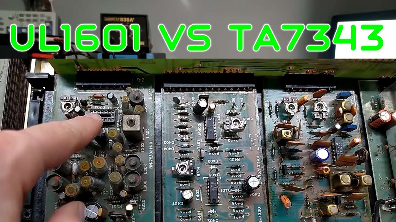 RADMOR 5102 UL1601 vs TA7343
