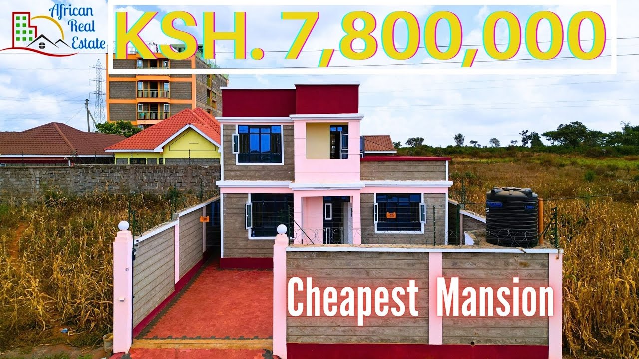 Inside the NEWEST & MOST AFFORDABLE MANSION  in  KIAMBU - The BEST value for your Money