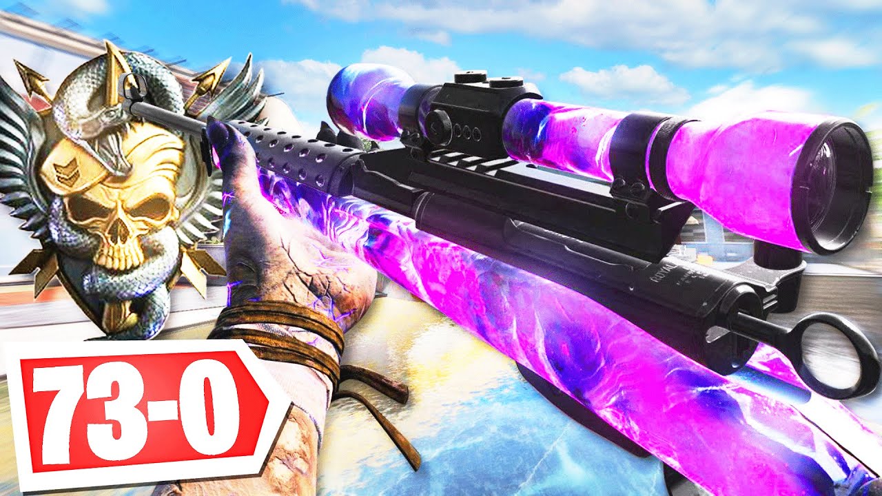 73 KILLSTREAK SNIPING ONLY DOUBLE NUKE.. (Black Ops Cold War)