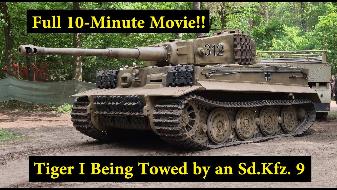 Tiger I Being Towed by an Sd.Kfz.9 - Militracks 2025 ( 10 Min!! of awesomeness  )