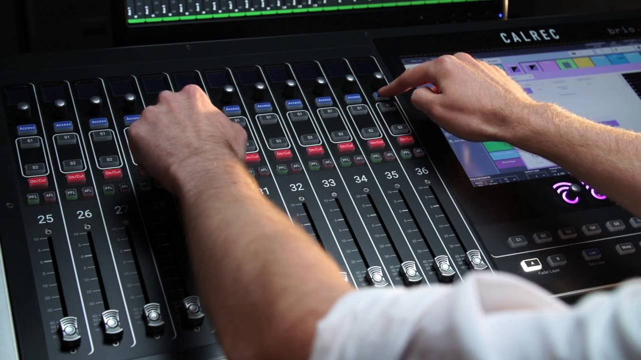 Calrec Brio: Assigning Audio Paths to Faders