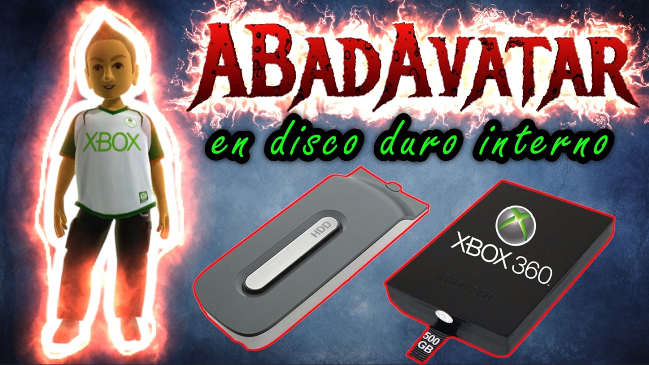 🚨✅  ABadAvatarHDD 1.01c en disco duro interno de XBOX 360 (ULTIMA ACTUALIZACION DEL BADUPDATE) 