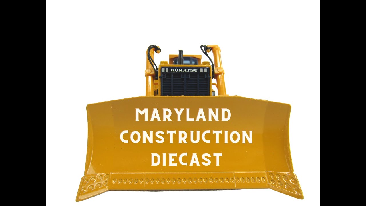 Classic Komatsu D475A Bulldozer in 1/50 Scale Diecast
