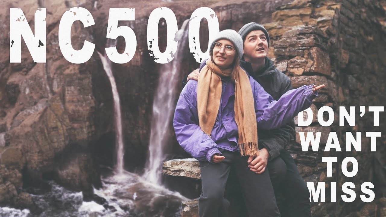 NC500 A place you don't want to miss (Whaligoe Steps)  || Winter vanlife with @LillaHusVanlife