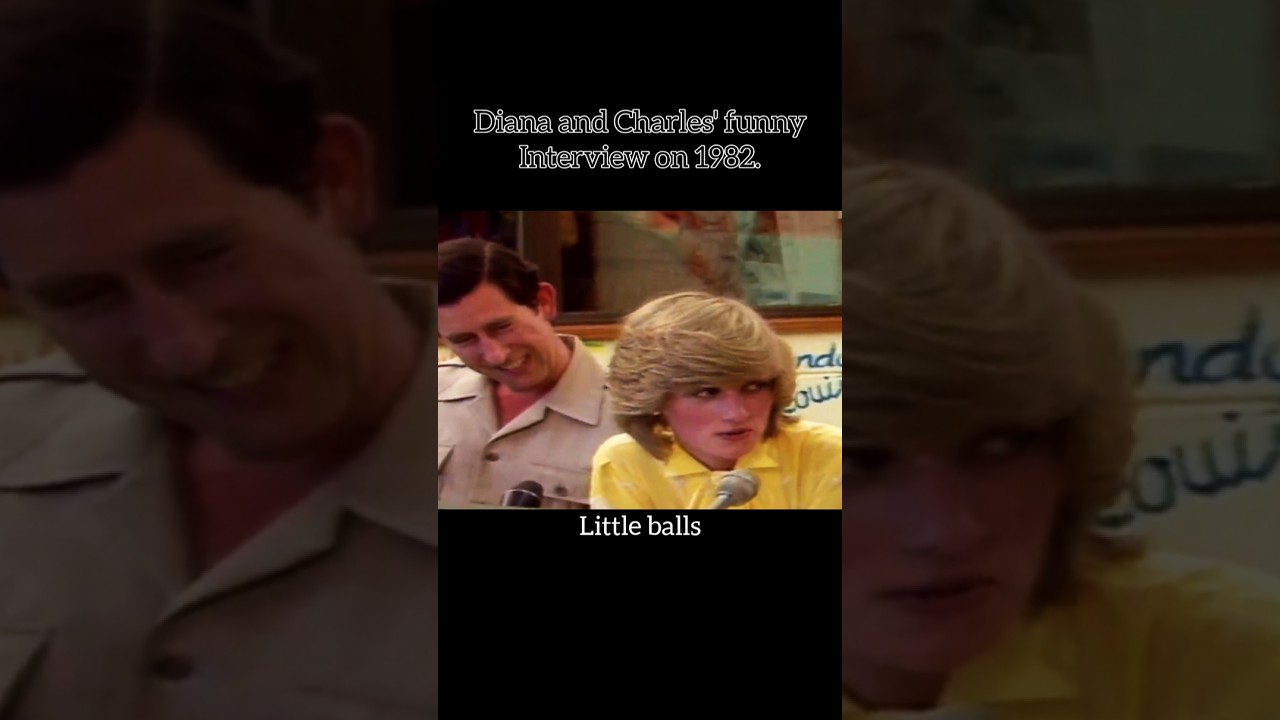 Funny interview of Charles and Diana.#britishroyalfamily #princess #history #music