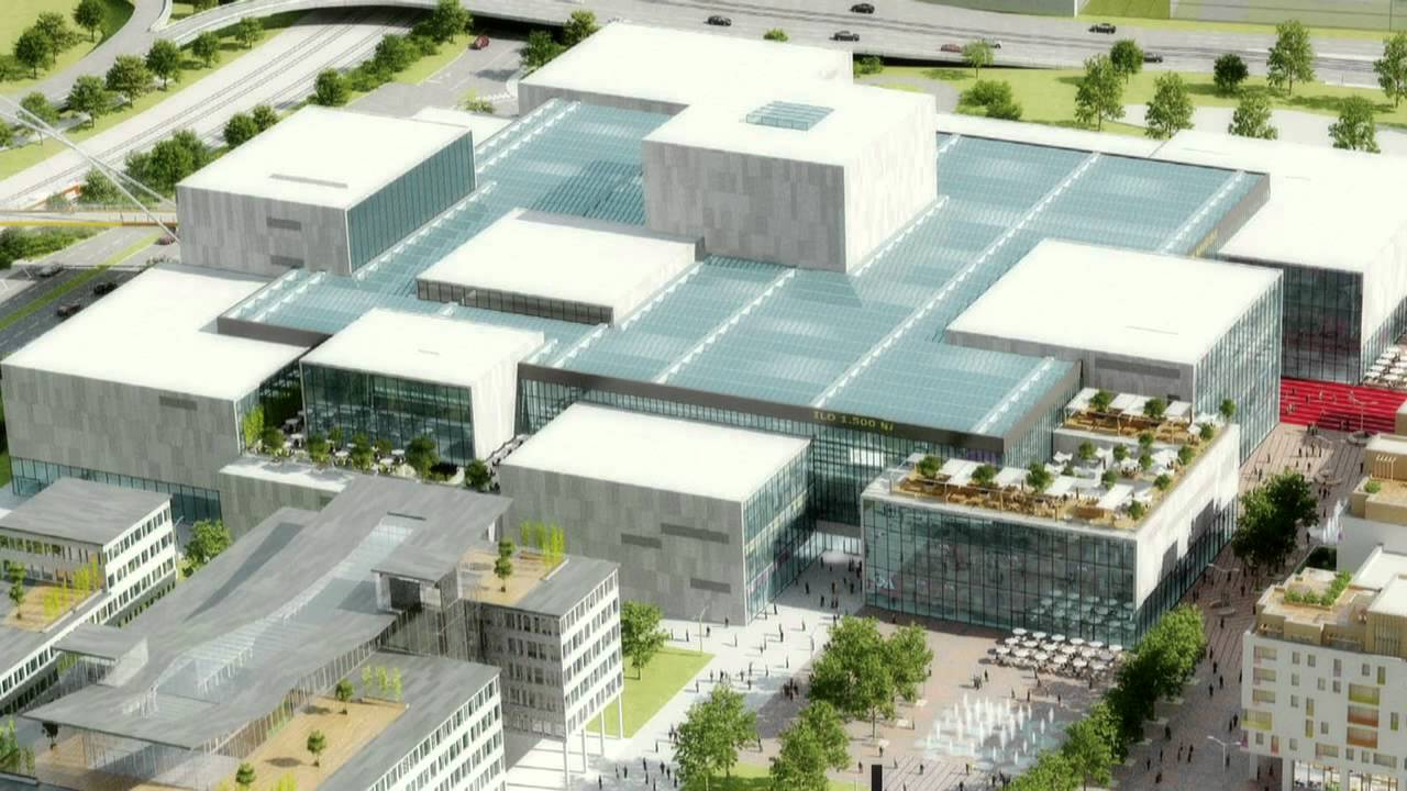 Stavba centra Forum Nová Karolina
