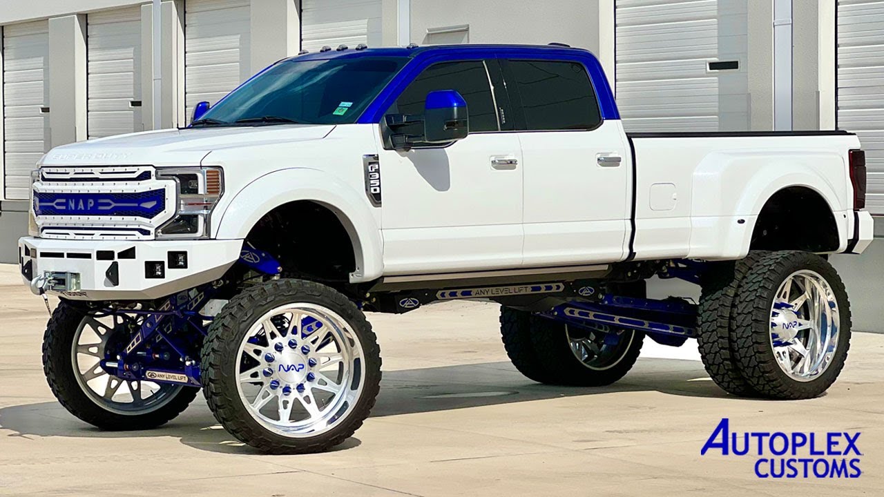 IS THIS ANY LEVEL LIFT F350 WITH CUSTOM EVERYTHING THE CRAZIEST TRUCK YOU'VE EVER SEEN?