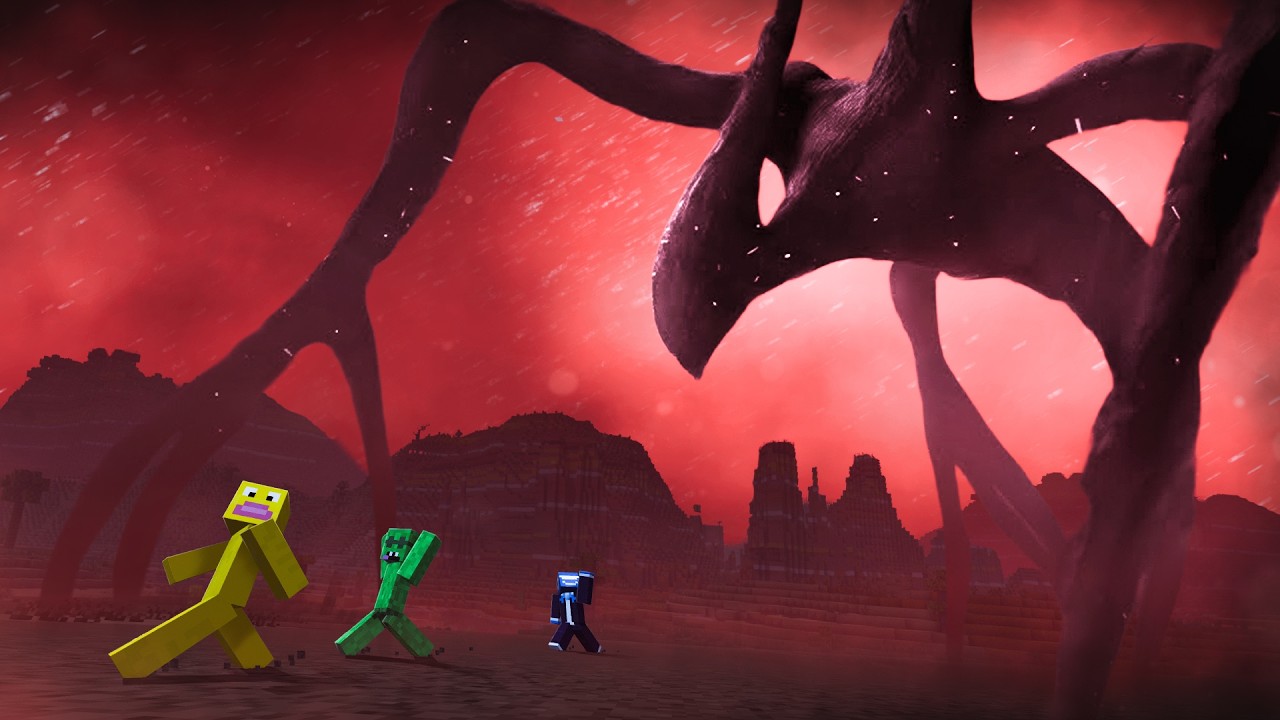 We Played a STRANGER THINGS MOD in Minecraft