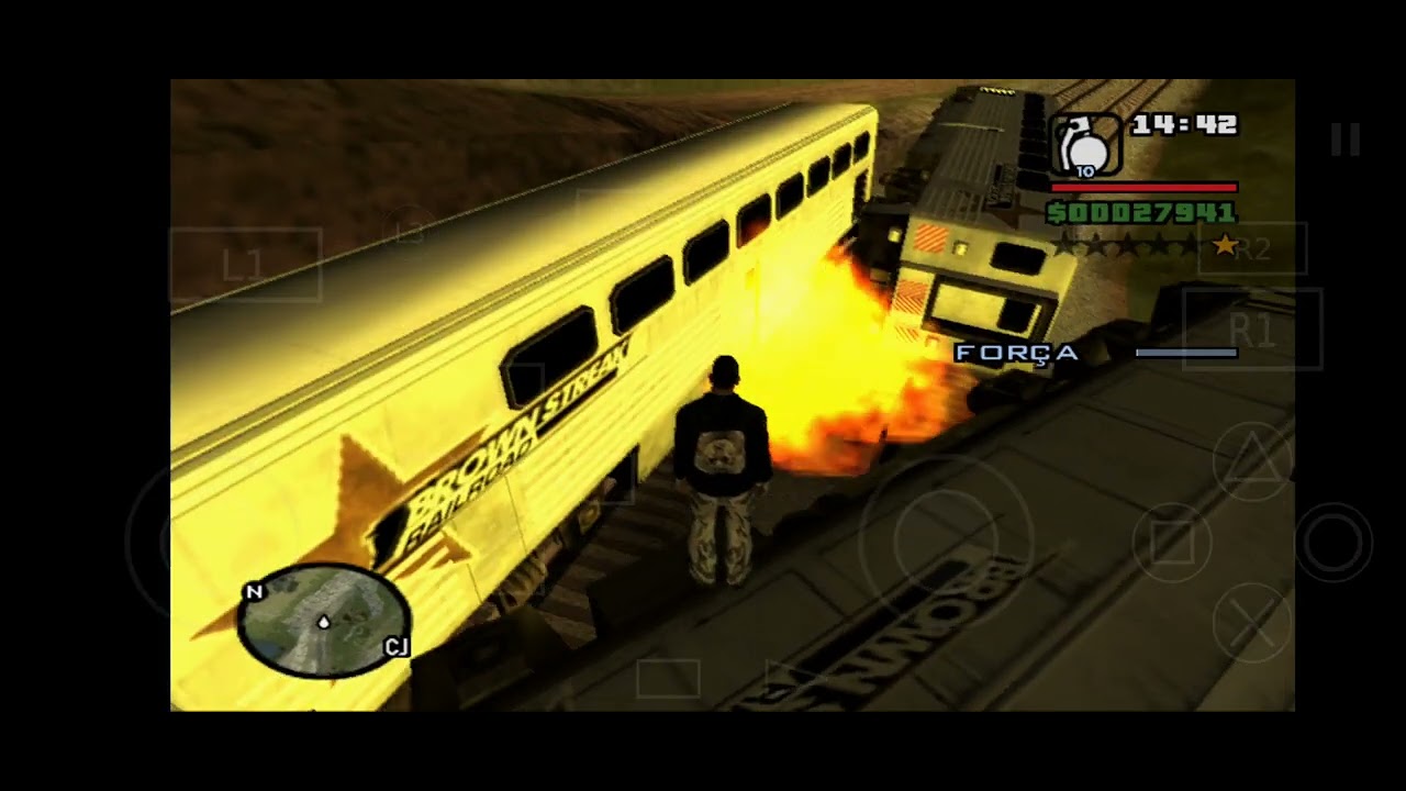 GTA IV Rampage Monster (The game crashed at the end of the video) aethersx2 