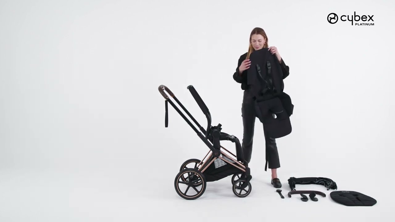 Pack siège Priam de Cybex - Comment l'installer sur la poussette