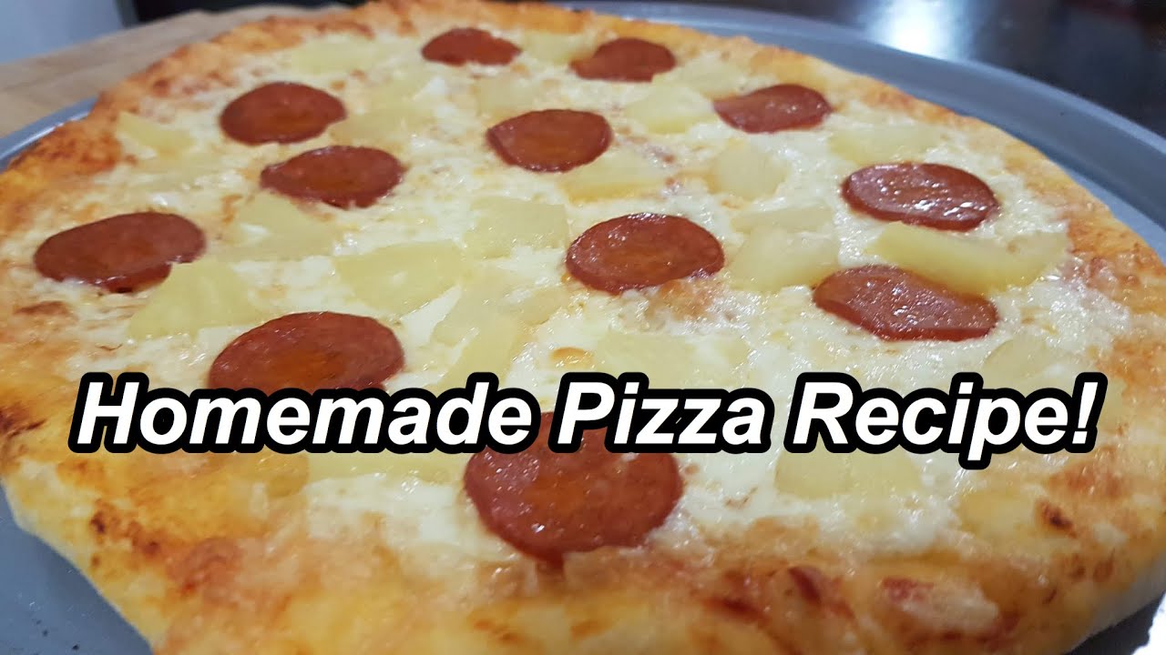 Homemade Pizza Recipe! |My Style| The QC Family In CANADA |