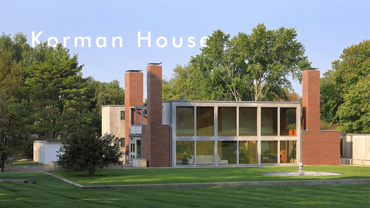 How Louis Kahn Stripped Down the Country Home - Korman House
