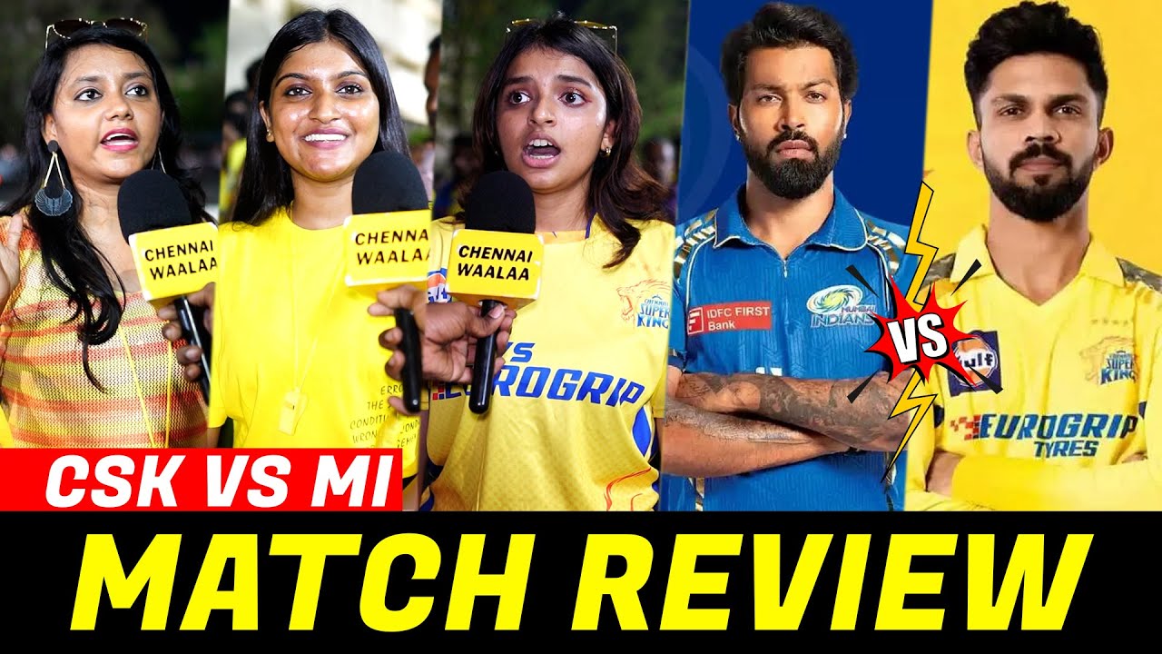 MI'ah ஓட விட்டுட்டோம்! அடுத்தது RCB தான்!! | CSK VS MI | Match Review | Dhoni | CW!