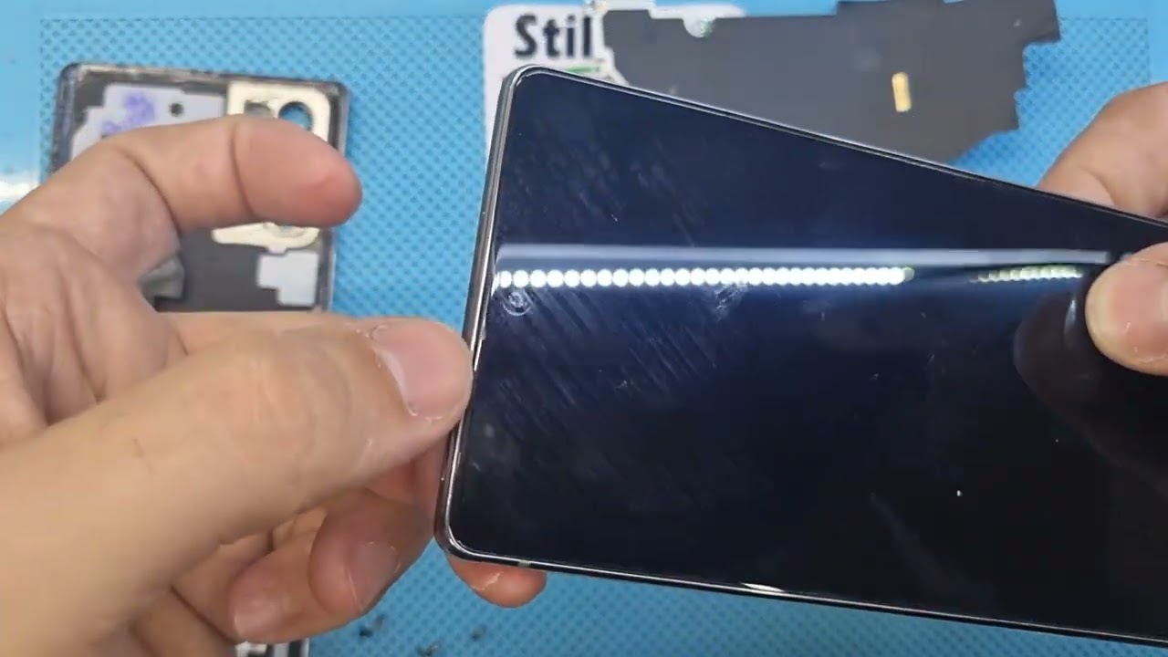 Samsung Note 20 N981B Contato com água, como abrir