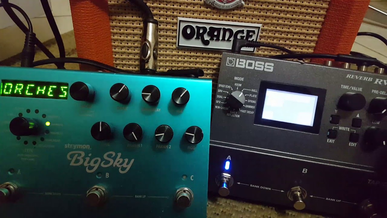 Boss RV500 VS Strymon Bigsky | Tiago Garcia
