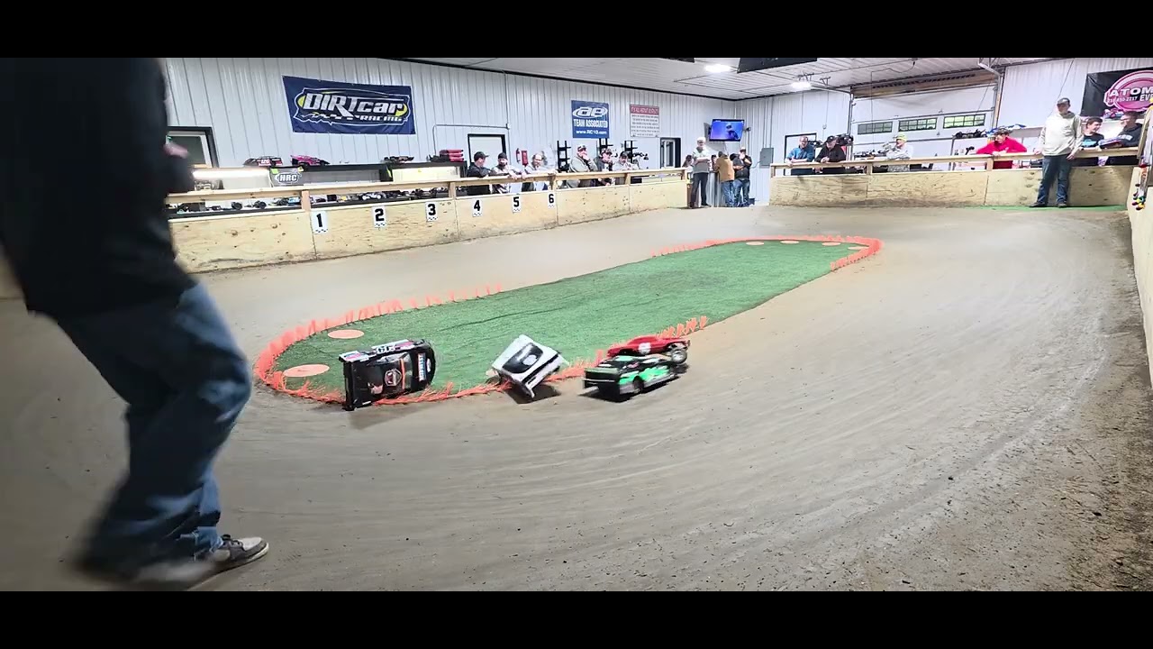 SC Stock Car🏁 (B-Main) #ovalracing #traxxas  #modified 