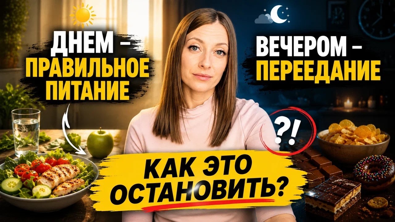 Причины вечерних перееданий